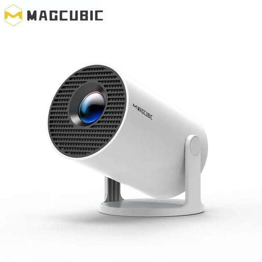 MAGCUBIC Portable Projector, 1280*720P Speaker Projector, Home Cinema Outdoor Projector, Wireless Projector, Wifi Projector for Home, Office, Outdoor, Audio
